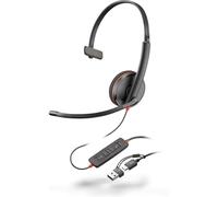 HP - Cuffie Blackwire 3210 Monoaurali USB-C Nere + Adattatore USB-C /A (Sfuse) - SPEDIZIONE GRATUITA