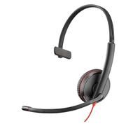 POLY Blackwire 3215 Auricolare Cablato A Padiglione Musica e Chiamate USB tipo-C Nero