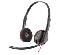 POLY Blackwire 3220 Cuffia cablata ad archetto per chiamate/musica USB Type-A Nero - Nouvo