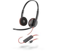 POLY Blackwire 3220 Cuffia cablata ad archetto per chiamate/musica USB Type-C Nero - Nouvo