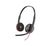 Poly Cuffie Blackwire 3220 stereo USB-C + adattatore USB-C/A (sfuse)