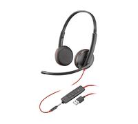 Plantronics Poly Headset Blackwire C3225 binaural USB Accessori per computer Originale 209747-201