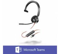 Plantronics Blackwire 3310 BW3310-M Mono Usb-A Cuffie per Microsoft Teams -