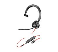 POLY Blackwire 3315 AURICOLARI, Nero