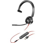 Poly Blackwire 3315 - Headset mono UC cablato con USB-A