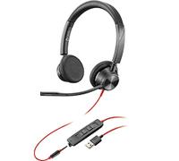 POLY Blackwire 3320 Auricolare Cablato A Padiglione Ufficio USB tipo-C Nero - Nouvo