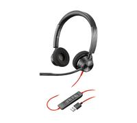 POLY Blackwire 3320 AURICOLARI, Nero
