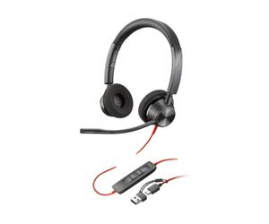 Poly Blackwire 3320 Il tuo compagno perfetto per comunicazioni chiare e confortevoli