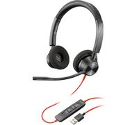 POLY Blackwire 3320 USB-A Cuffie certificate per Microsoft Teams - Nouvo