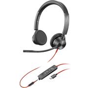 POLY Blackwire 3325 Cuffie USB-C cablate 3,5 mm per PC laptop Windows