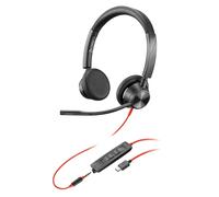 Poly Blackwire 3325 Wired Headset - Flexible Microphone Boom - Hi-fi Stereo - PC