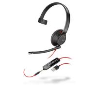 Poly Auricolare Blackwire 5210 cablato USB tipo A monofonico Nero
