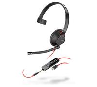 POLY Blackwire 5210 Auricolare Cablato A Padiglione Ufficio USB tipo-C Nero - Nouvo