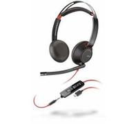 POLY Blackwire 5220 Auricolare Cablato A Padiglione Musica e Chiamate USB tipo-C