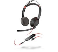 POLY Blackwire 5220 Auricolare Cablato A Padiglione Ufficio USB tipo-C Nero