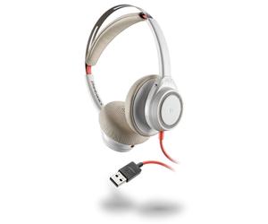 POLY Blackwire 7225 Cuffia Con filo Archet Chiamate/Musica USB Type-A Bianco - Nouvo