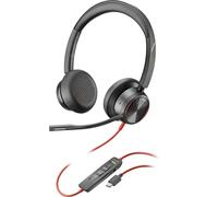 POLY Blackwire 8225 Cuffie Headset On-Ear Cablate Nero 186 g