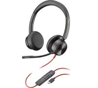 POLY Blackwire 8225-M Cuffie On-Ear Cablato Nero 214409-01