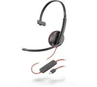 Poly Auricolari Con Microfono Poly 209748-104 Nero Rosso T_0301_S9185325 Telefon