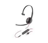 POLY BW C3215 - Headset, USB/Klinke, Mono, Blackwire C3215, bulk