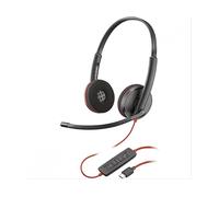 POLY Blackwire C3220 CUFFIE, Nero