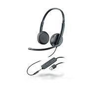 POLY Blackwire C3220 Cuffia cablata ad archetto per chiamate/musica USB Type-A Nero, Rosso - Nouvo