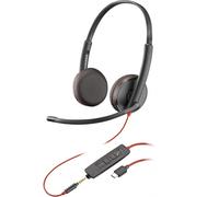 HP POLY Cuffie Stereo Blackwire C3225 Con Connettore USB-C 80s04aa Voip