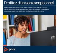 Poly Blackwire 5220, C5220 USB-C - Headset stereo cablato con USB-C (solo Headset)