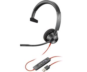 POLY Cuffie Blackwire 3310 certificate per Microsoft Teams adattatore USB-C/A TAA NEW