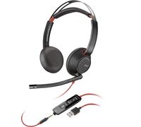 POLY Cuffie Blackwire 5220 stereo USB-A (sfuse)