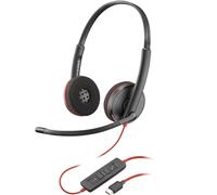 POLY Cuffie Blackwire C3220 USB-C + custodia (sfuse) NEW
