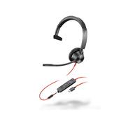 Poly Cuffie monoaurali Blackwire 3315 con connettore USB-C + spina da 8X217AA