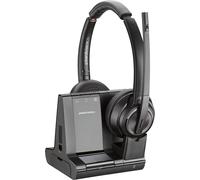 POLY Cuffie Savi 8220 UC DECT 1880-1900 MHz USB-A certificate per Microsoft Teams (S8220UC-M DECT Headset Savi - Stereo USB-A - NEW