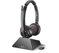 POLY 8220 UC Cuffia Padiglione auricolare Nero