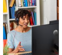 POLY Cuffie stereo Blackwire 5220 con connettore USB-C + spina da 3,5 mm + adattatore USB-C/A