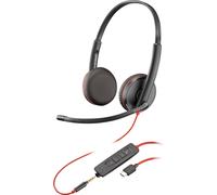 POLY Cuffie stereo Blackwire C3225 con connettore USB-C NEW
