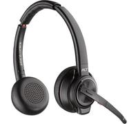 POLY Savi 8220 Auricolare Wireless A Padiglione Ufficio Bluetooth Base di ricarica Nero (SAVI W8220/A UC/ DECT/ E+A - VERSION)