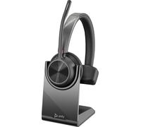 ORIGINALE HP Poly Accessori per computer nero 77Y92AA Voyager 4310 UC Cuffie Poly Voyager 4310 UC monoaurali + adattatore USB-A BT700 + supporto per ricarica