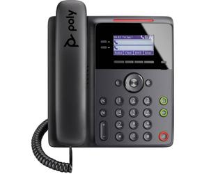 Poly Edge B20 Telefono IP da tavolo a 2 linee con tecnologia audio intelligente e alimentazione PoE.
