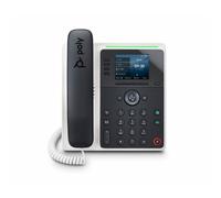 Poly Edge E220 Telefono IP da tavolo a 4 linee con bluetooth e schermo LCD IPS a colori da 2,8".