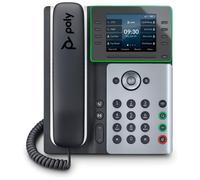 POLY Edge E300 IP phone Black 8 lines IPS