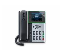 Poly Edge E320 Telefono IP da tavolo a 8 linee con Bluetooth e schermo LCD IPS a colori da 3,5".