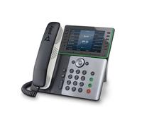 Poly Edge E550 Telefono IP desktop di fascia alta a 12 linee con ampio display a colori, connessioni Wi-Fi e Bluetooth