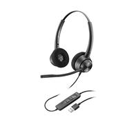 POLY EncorePro 310 Monaural USB-A Headset TAA CUFFIE, Nero