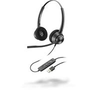 POLY EncorePro 320 Cuffia cablata da tavolo/centro chiamate USB Type-A Nero - Nouvo