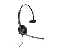 POLY EncorePro 510 Monaural Headset +Quick Disconnect CUFFIE, Nero