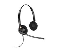 POLY EncorePro 520 Binaural Headset +Quick Disconnect CUFFIE, Nero