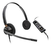 Poly EncorePro 525 MS stereo USB-A Cuffie professionali con microfono a cancellazione del rumore, connessione USB-A/C e certificazione Microsoft