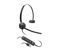 POLY EncorePro 545 USB-A Convertible Headset CUFFIE, Nero