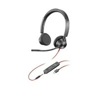 Poly Headset Blackwire C3325 Stereo USB-C/A & 3,5 mm